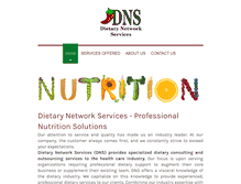 Tablet Screenshot of dietarynetwork.com